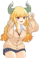 「邪神さんは隠したい！」イラスト