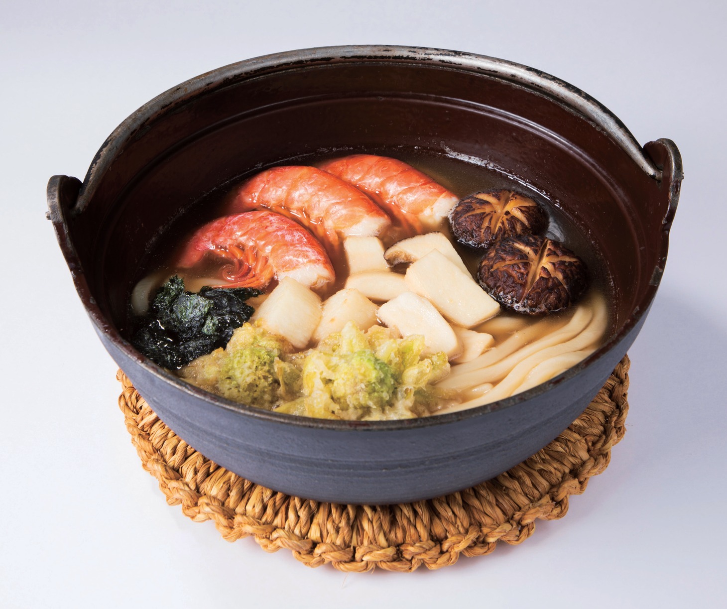 「大サソリと歩き茸の水炊き」