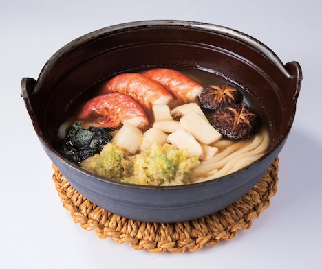 「大サソリと歩き茸の水炊き」