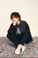 「HS04 Daifuku Socks」を着用する堀江瞬。