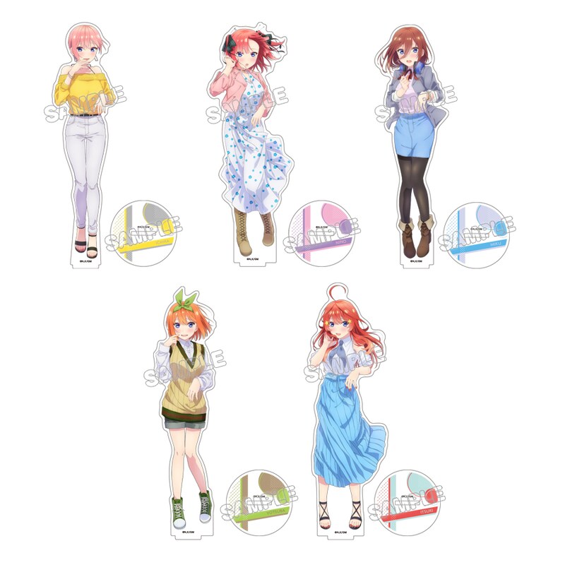 「映画 五等分の花嫁／描き下ろしアクリルフィギュアM（私服）」