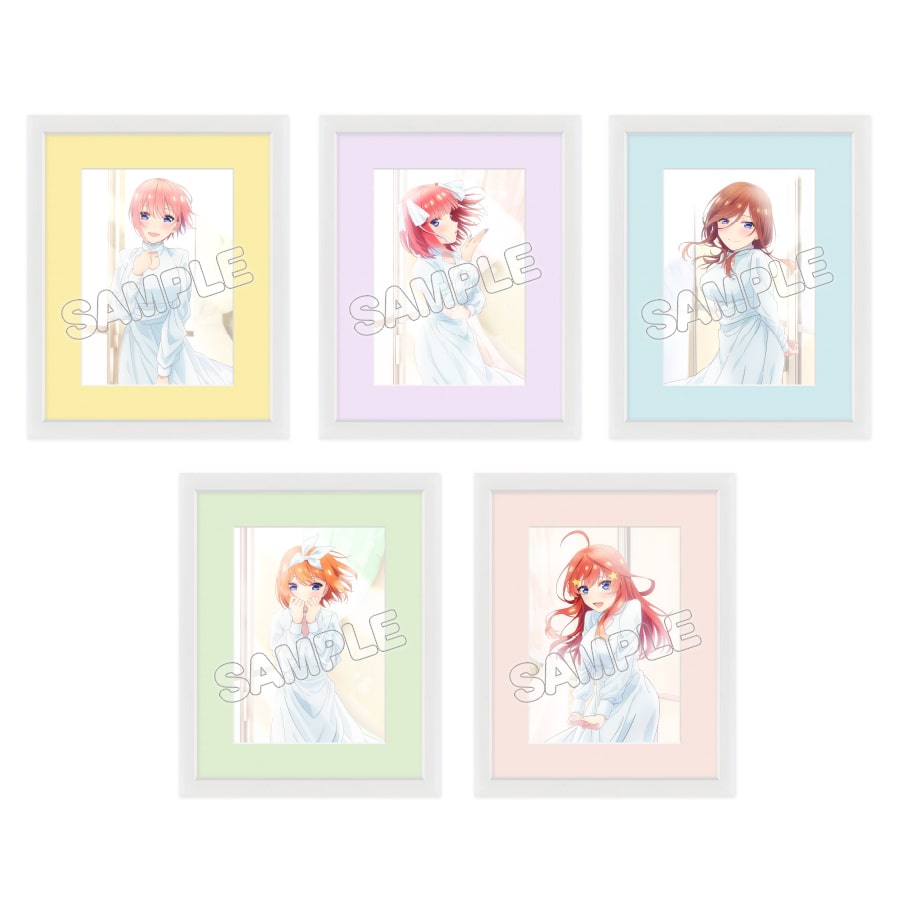映画 五等分の花嫁／描き下ろしA5キャラファイングラフ（∬ED 
