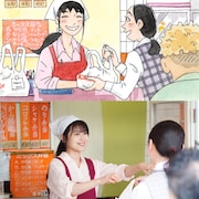 映画「ちひろさん」安田弘之によるイラスト公開、映画と同じ構図でちひろら描き下ろす