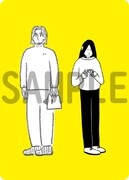 アニメイトでもらえるカード（表）。