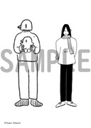 TSUTAYAでもらえるイラストペーパー。