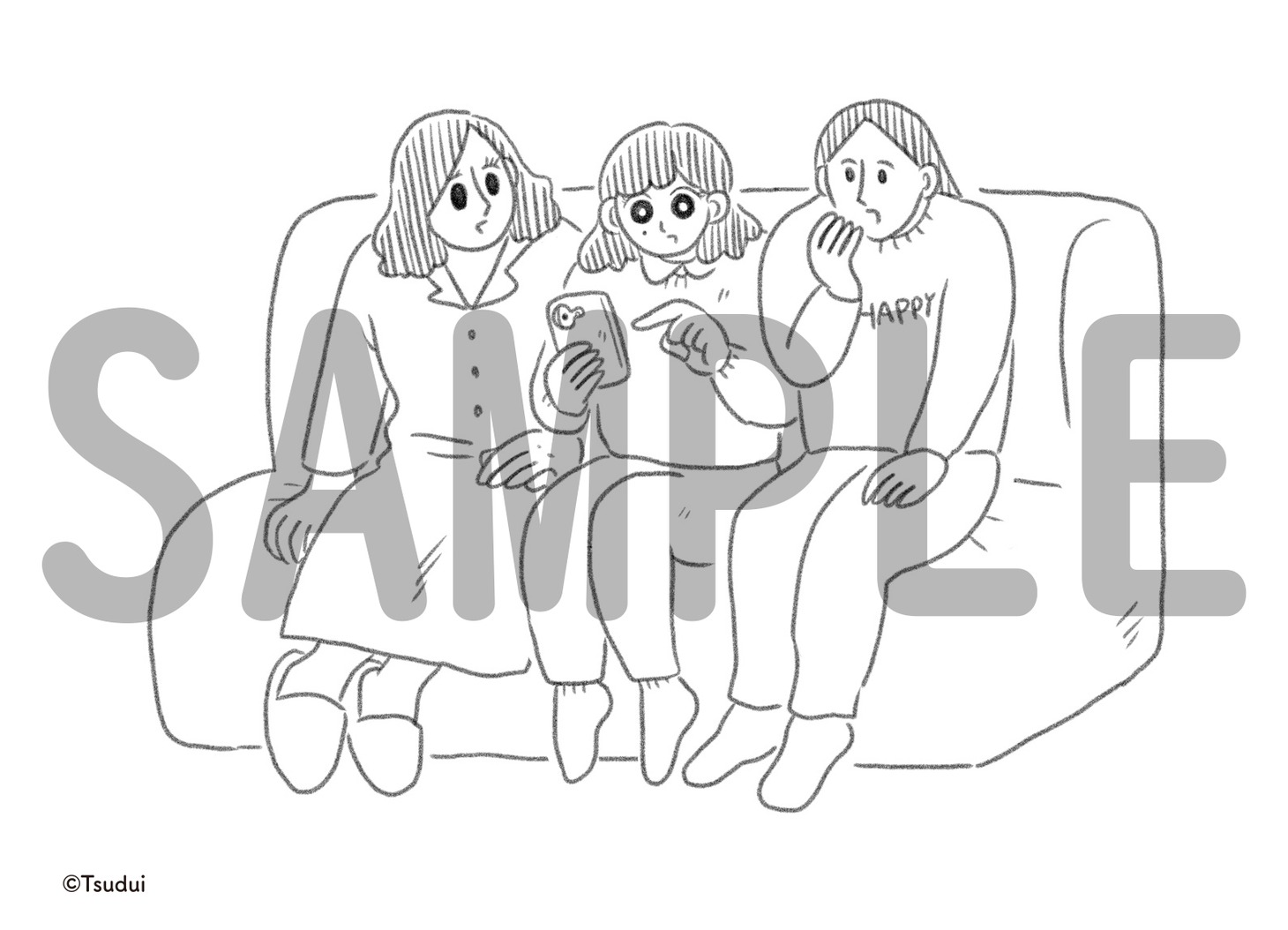 リブロプラスでもらえるイラストペーパー。