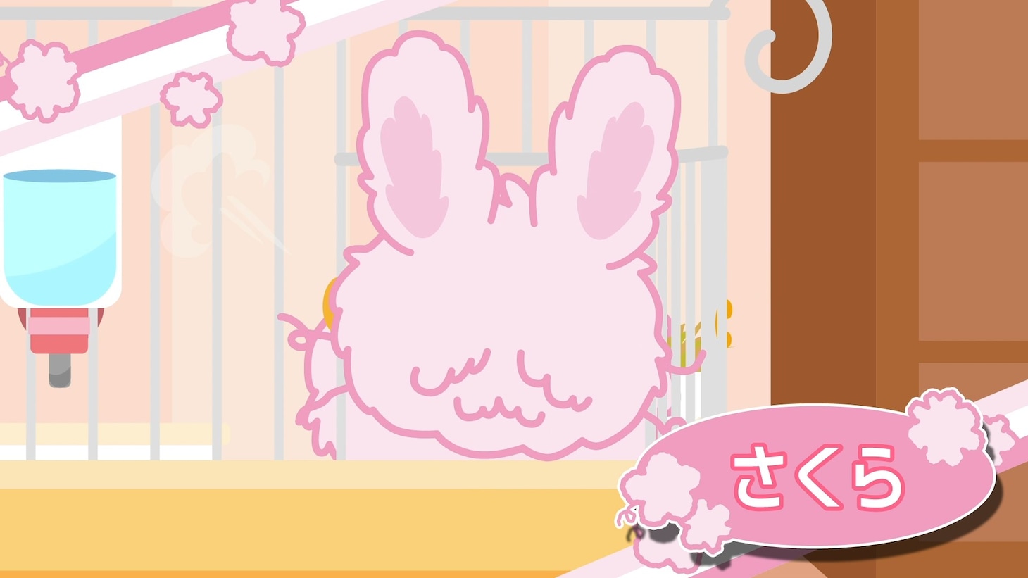 TVアニメ「ぼさにまる」の最新トレーラーより。 (c)2023 SANRIO CO., LTD. ぼさにまる製作委員会