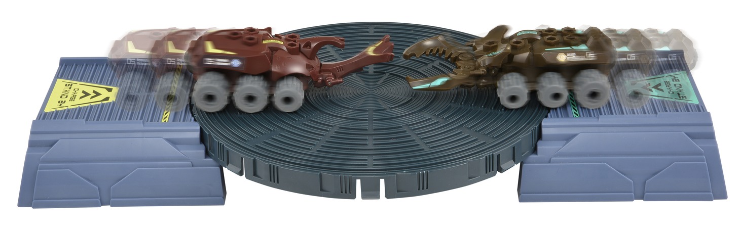 「バトル昆虫カブトボーグ」シリーズの遊び方。(c)ＴＯＭＹ