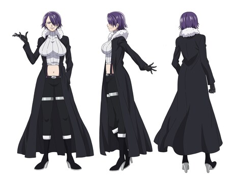 エセル・ボーグナインのキャラクター設定画。