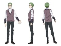 リーランド・トールマンのキャラクター設定画。