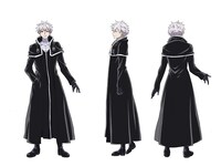 フリードリヒ・ノルシュテインのキャラクター設定画。