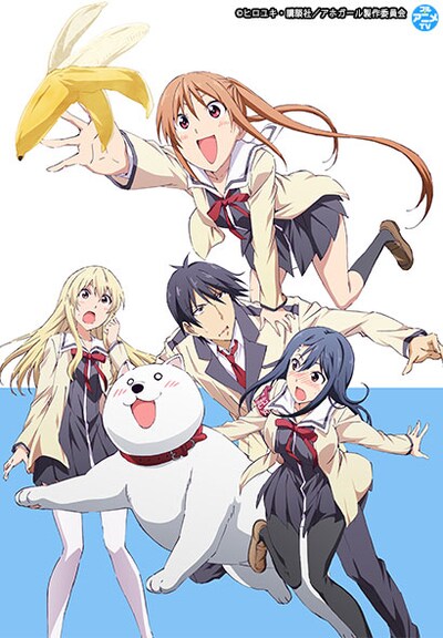 TVアニメ「アホガール」ビジュアル (c)ヒロユキ・講談社／アホガール製作委員会