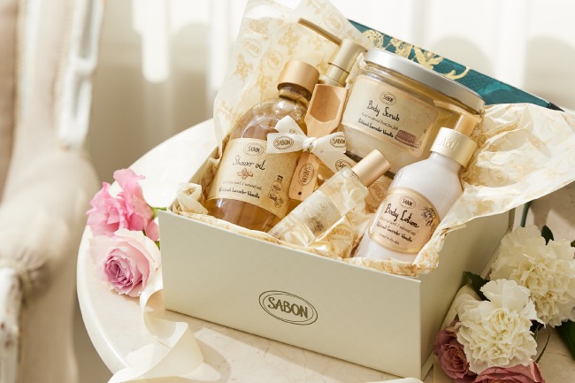 SABONの商品。