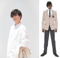 左から深川和征、鈴木カーティス（マジック）。