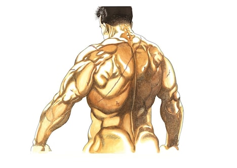 「餓狼伝」カラーイラスト