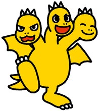 ちびギドラ（CV：江口拓也）。三重人格。