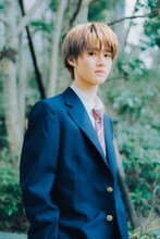 藤岡真威人扮する二見瞬。 (c)那多ここね／SQUARE ENIX・ドラマ「クールドジ男子」製作委員会