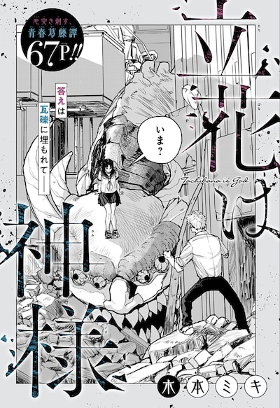 「立花は神様」扉ページ (c)木本ミキ/集英社