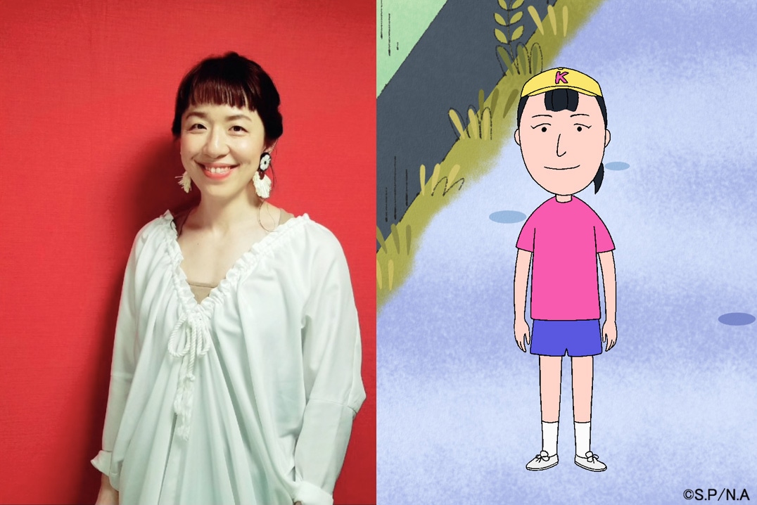左から浜口京子、浜口京子が演じるお姉さん。