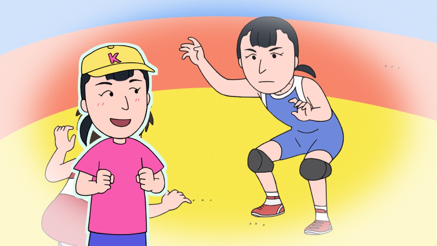 「『まる子、気合いを入れる』の巻」場面カット