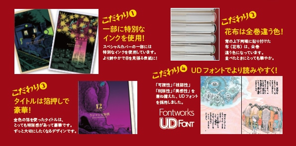 「特装版 水木しげるのおばけ学校 水木しげる生誕100周年豪華記念BOX」のこだわり。