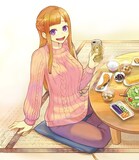 羽鳥まりえによるイラスト。(c)羽鳥まりえ／ぶんか社