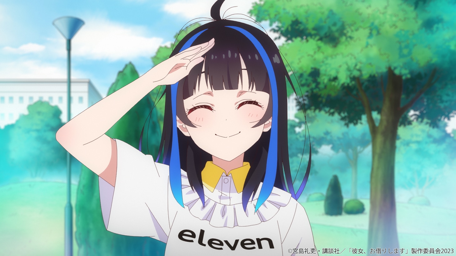 TVアニメ「彼女、お借りします」第3期ティザーPVより。