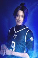 菊池修司扮する御影玲王。 (c)金城宗幸・ノ村優介・講談社／舞台「ブルーロック」製作委員会