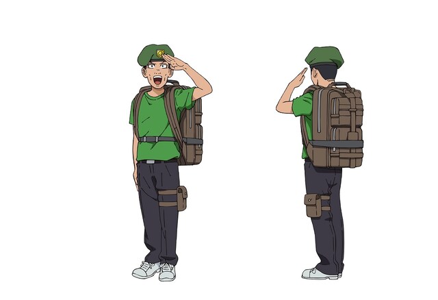 火野本勝（CV：浪川大輔）。大佐と呼ばれる六道の親友。仲間思いで観察眼に優れている。ミリタリーオタク。(c)中村勇志（秋田書店）／六道の悪女たち製作委員会