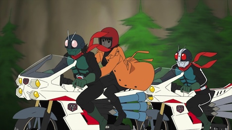 コラボエピソード「しん・仮面ライダーだゾ」場面カット