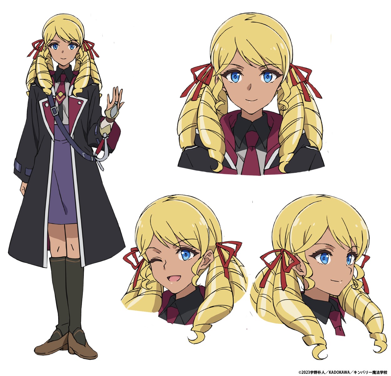 ミシェーラ=マクファーレン（CV：山田美鈴）。魔法界でも指折りの旧家・マクファーレン家出身の誇り高い少女。自信に満ち、他者の美点も評価できる。ひとたび友人とみなした相手には惜しみない友愛を持って接する。文武両道でリーダー的存在。