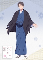 辰石幸次のキャラクタービジュアル。