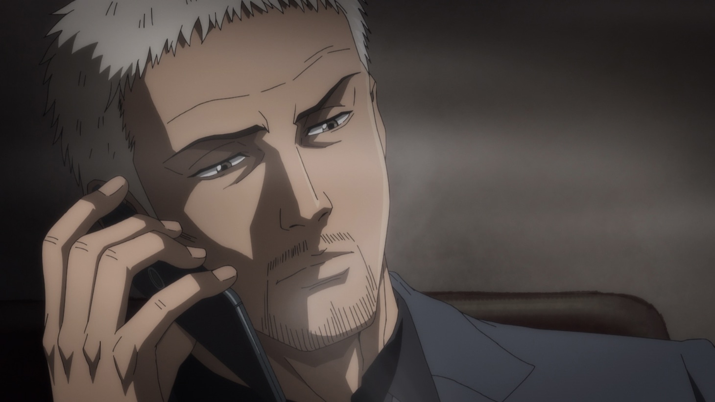 アニメ「マイホームヒーロー」第2弾PVより。(c)山川直輝・朝基まさし・講談社／「マイホームヒーロー」製作委員会
