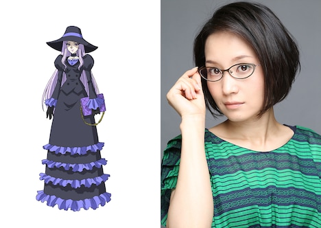 左からハーヴェスト、嶋村侑。ハーヴェストは颯也に「逃走中」参加へのきっかけを与えた謎多き美女。実はクロノス社所属で、「逃走中」を盛り上げるために、各地で能力のある者を探している。