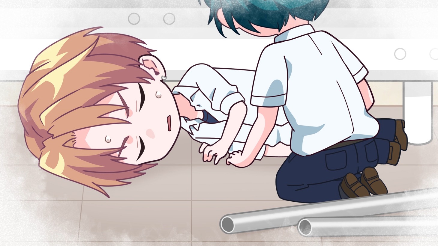 「舌先から恋」ミニアニメより。
