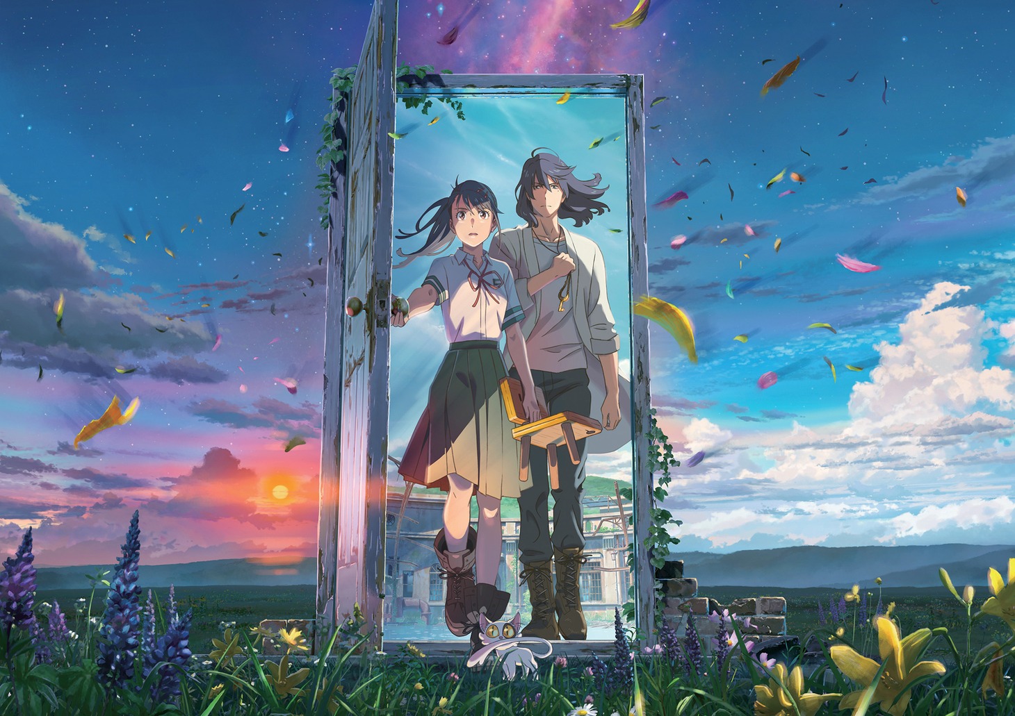 「すずめの戸締まり」ビジュアル　(c)2022「すずめの戸締まり」製作委員会