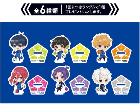 ノベルティのアクリルスタンド。