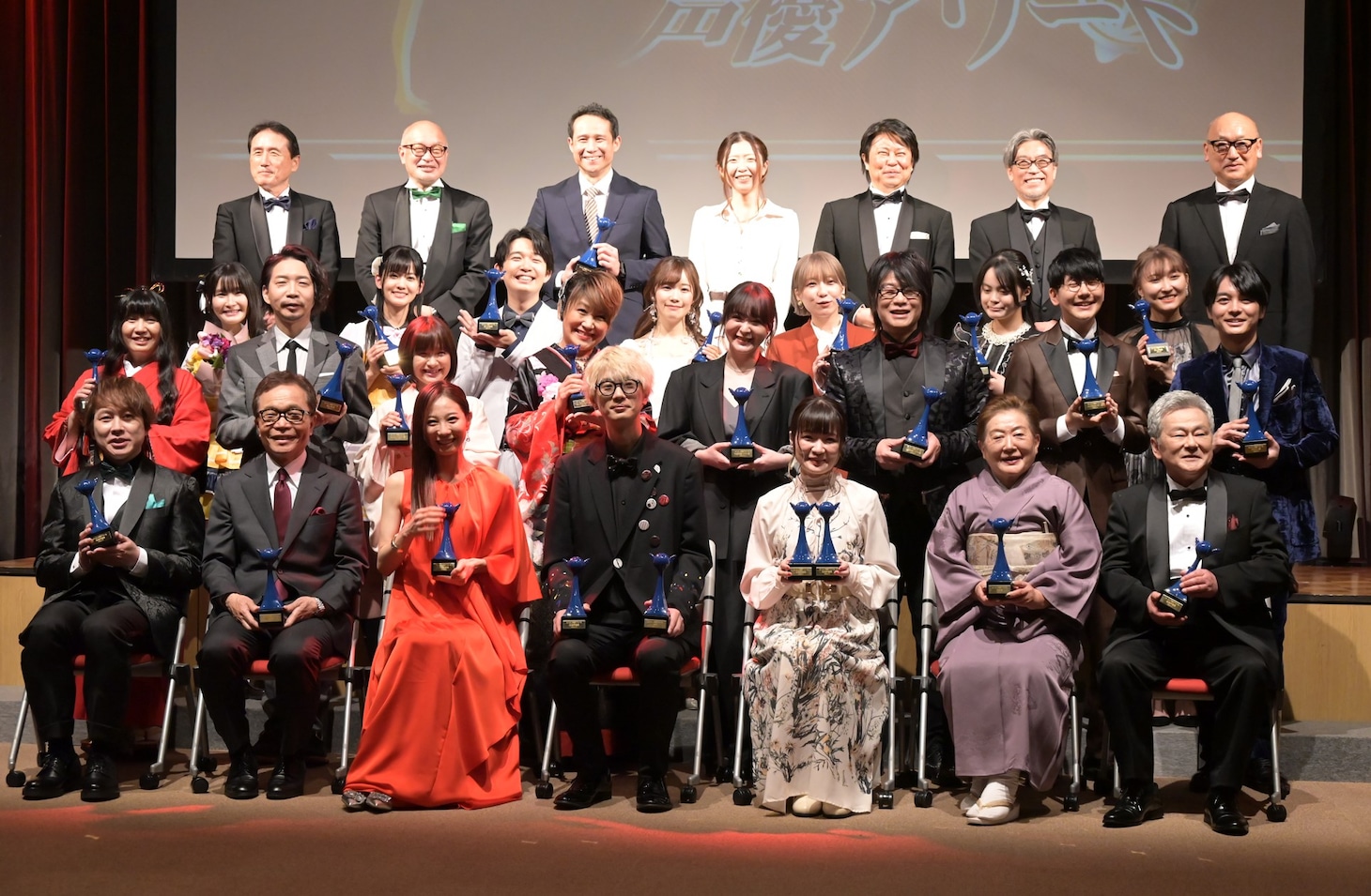 「第十七回 声優アワード」の様子。