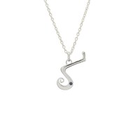 「イニシャルネックレス サンジ」