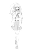 「キミと青いヨルの」予告カット (c)宇佐崎しろ/集英社