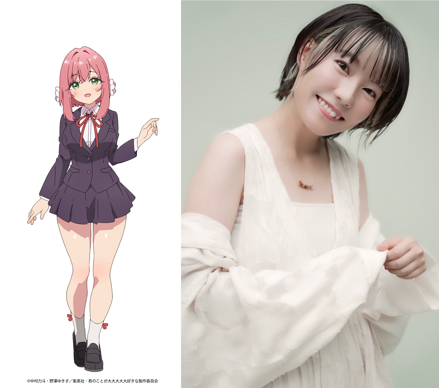 左から花園羽香里、本渡楓。 - 「100カノ」TVアニメ化!2023年 左から花園羽香里、本渡楓。 - 「100カノ」TVアニメ化!2023年