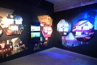 「アニメーション 呪術廻戦展『劇場版 呪術廻戦 0』編」の様子。