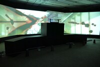 「アニメーション 呪術廻戦展『劇場版 呪術廻戦 0』編」の様子。