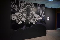 「アニメーション 呪術廻戦展『劇場版 呪術廻戦 0』編」の様子。