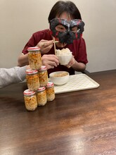 穂先メンマ＆白米を暴食する関智一。