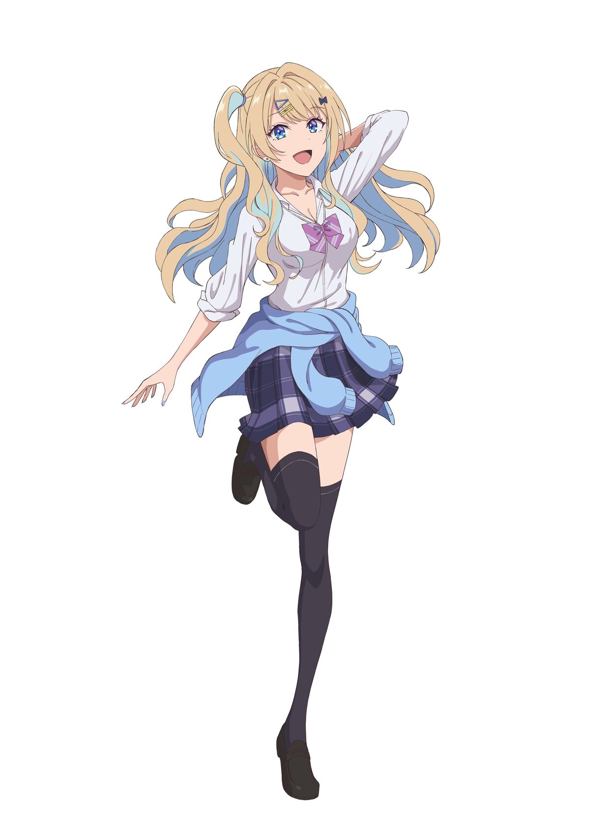 白河月愛（CV：大西沙織）(c)長岡マキ子・ magako/KADOKAWA/ キミゼロ 