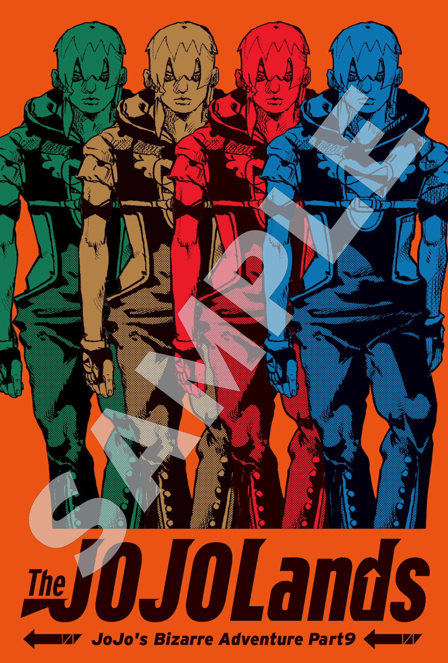 「The JOJOLands」イラストカード  (c)LUCKY LAND COMMUNICATIONS/集英社