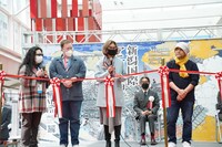 審査員を務めるデヴィッド・ジェステット氏、ジンコ・ゴトウ氏、押井守監督。