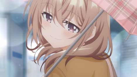 TVアニメ「うちの会社の小さい先輩の話」ティザーPVより。 (c)斎創・竹書房／「うちの会社の小さい先輩の話」製作委員会