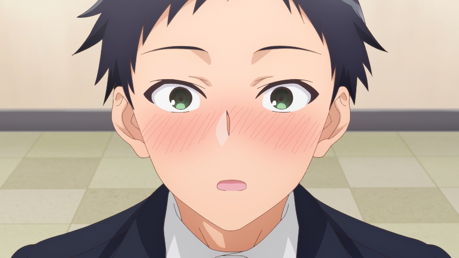 TVアニメ「うちの会社の小さい先輩の話」ティザーPVより。 (c)斎創・竹書房／「うちの会社の小さい先輩の話」製作委員会